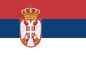 סרביה דגל